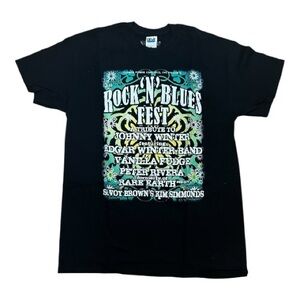 Rock 'N' Blues Fest 2014 Tribute To Johnny
Winter T-Shirt Size M